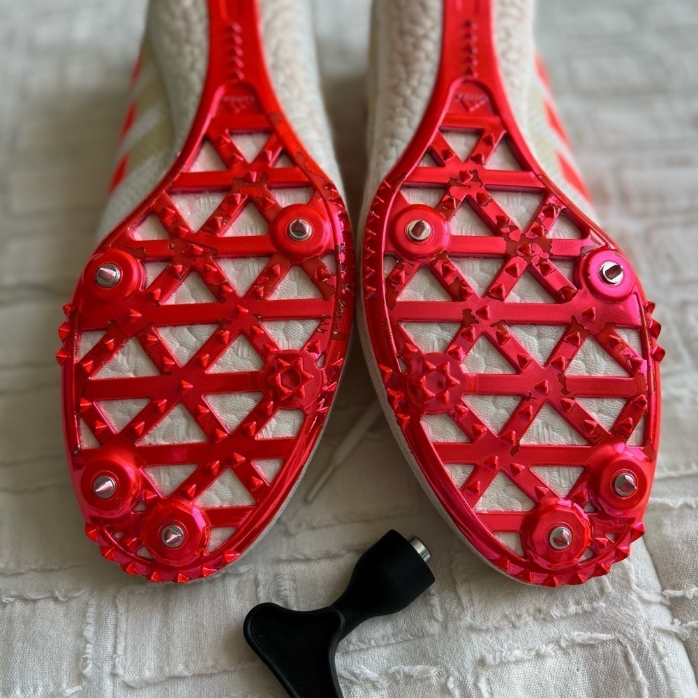 Adidas Adizero Track & Field Shoes Men’s Size 10.5 - Picture 9 of 15